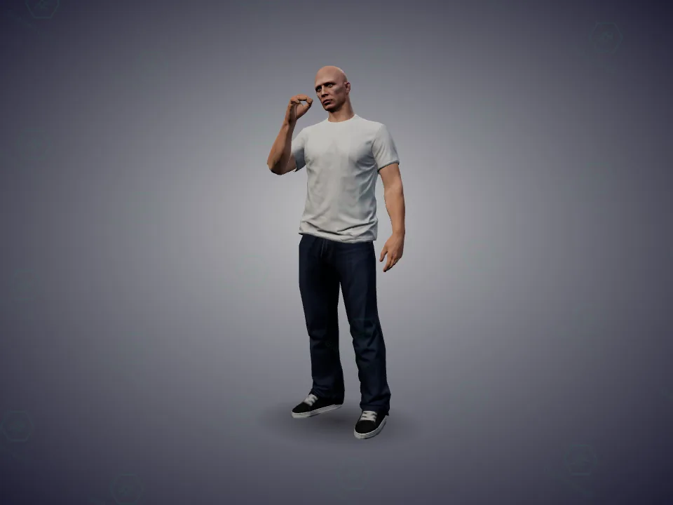 gesture_point · gestures@m@car@truck@casual@ds · GTA 5 animation | GtaHash
