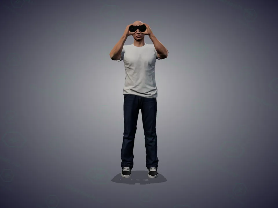 binoculars_loop · oddjobs@hunter · GTA 5 animation | GtaHash